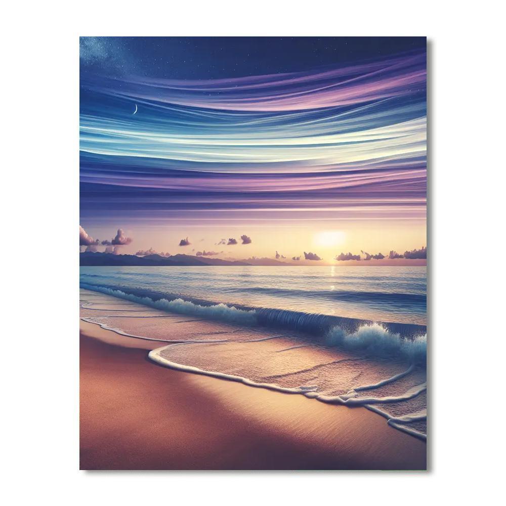 Enchanting Ocean Melody Paint By Numbers Art