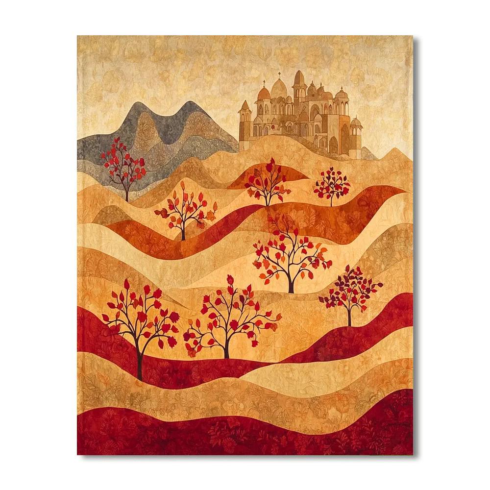 Nandalal Bose Inspired Waves Of Culture  Paint By Numbers