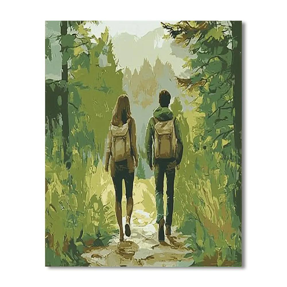 Hand In Hand Adventure Painting By Numbers Kit