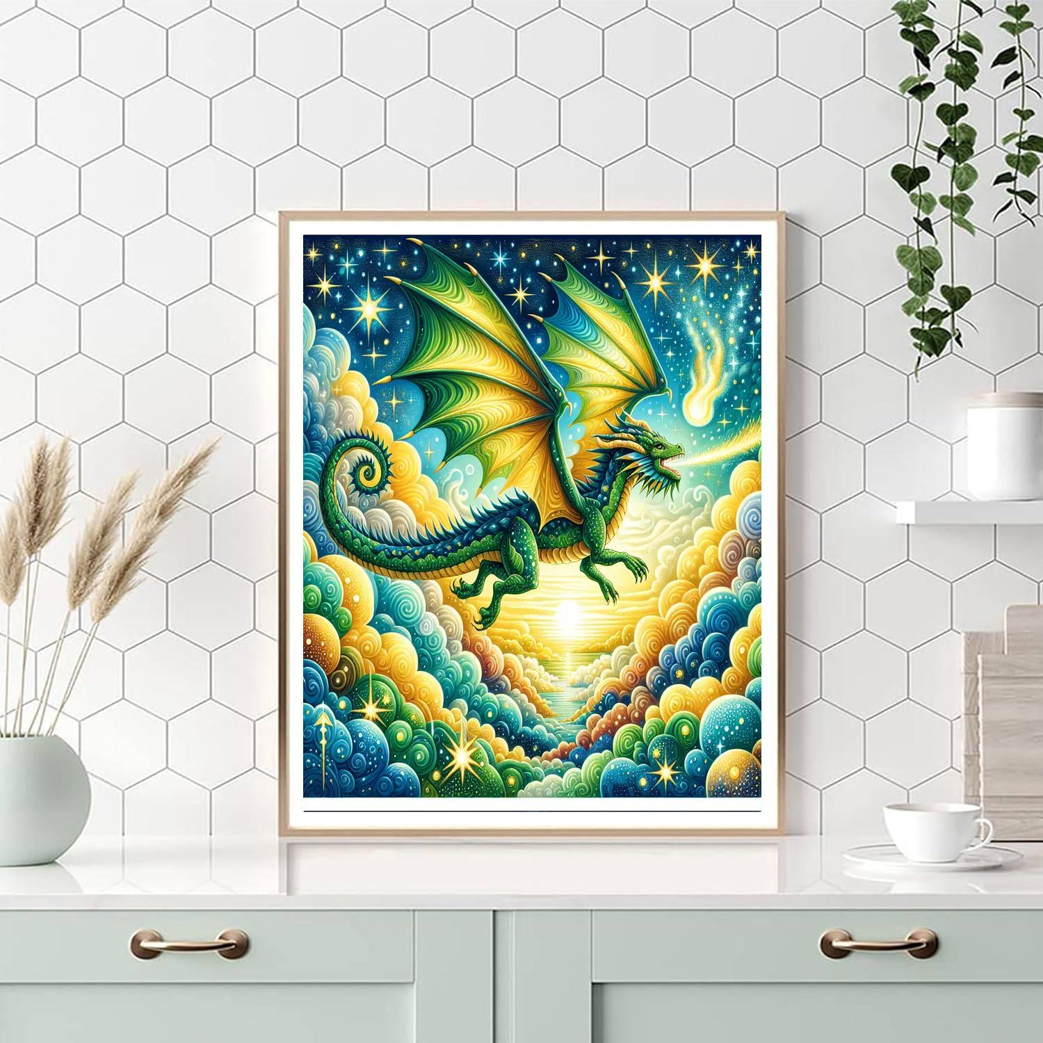 Enchanting Dragonflight DIY Paint By Numbers