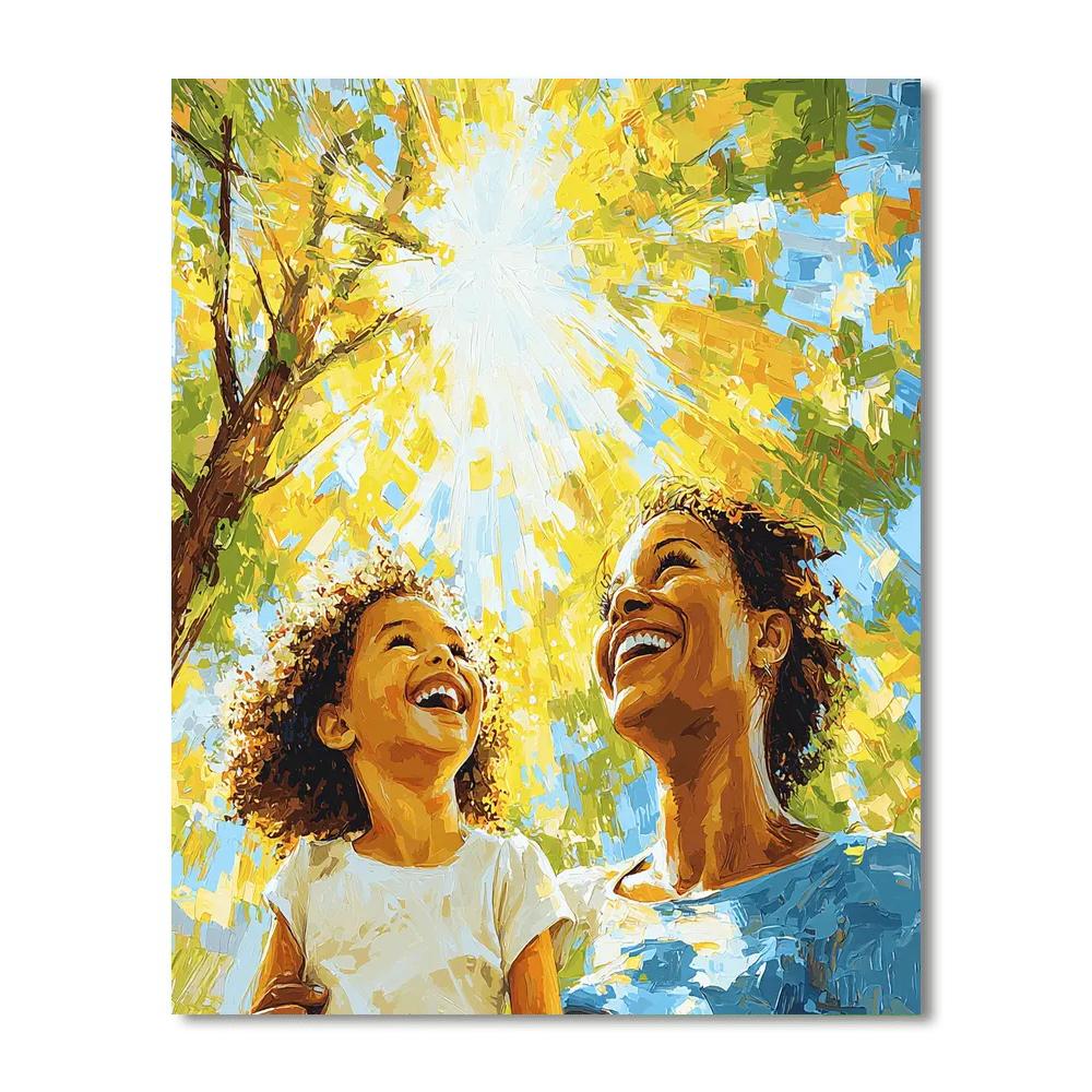 Harmony In Laughter Painting Number Kit