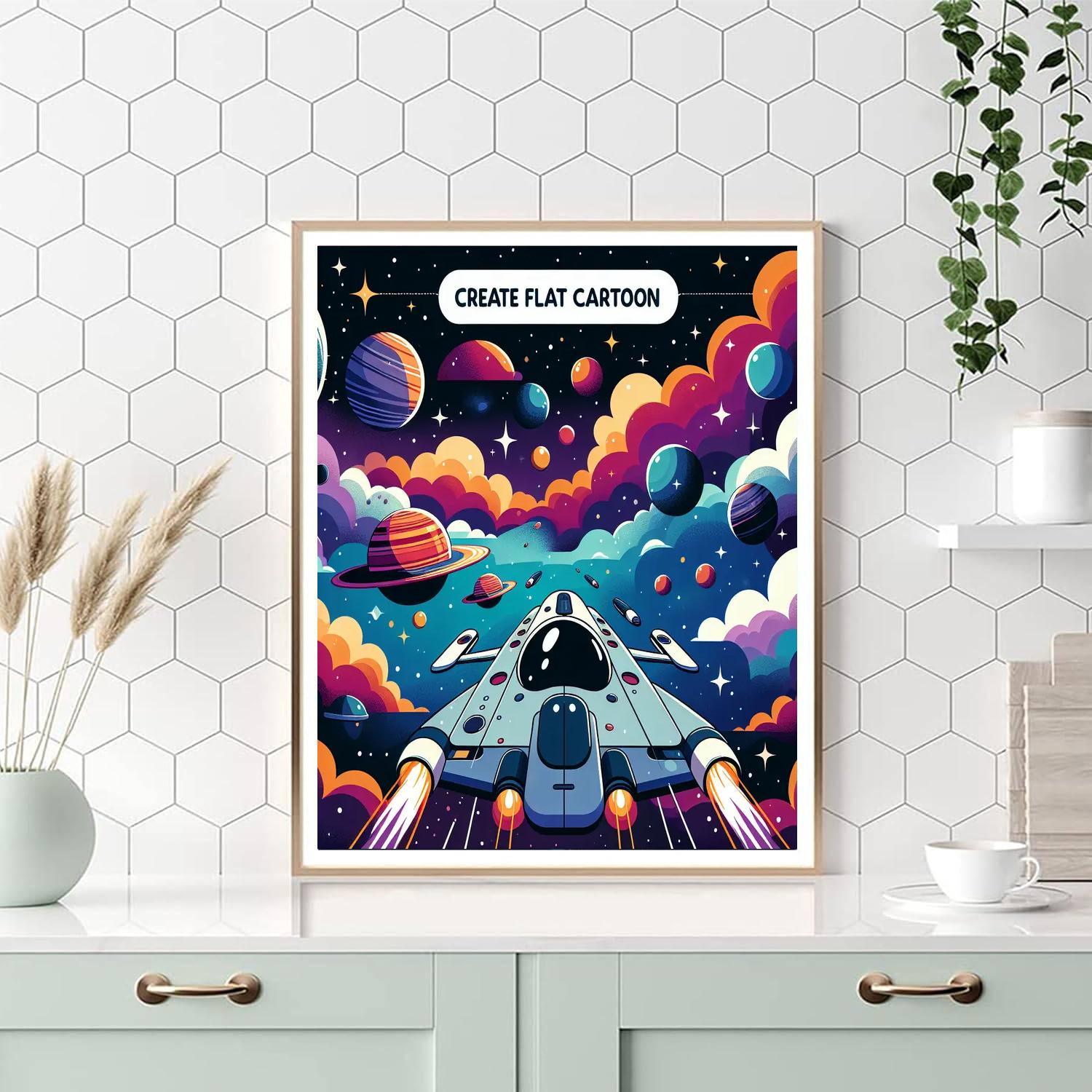 Voyage To The Sea Of Stars Paint By Number
