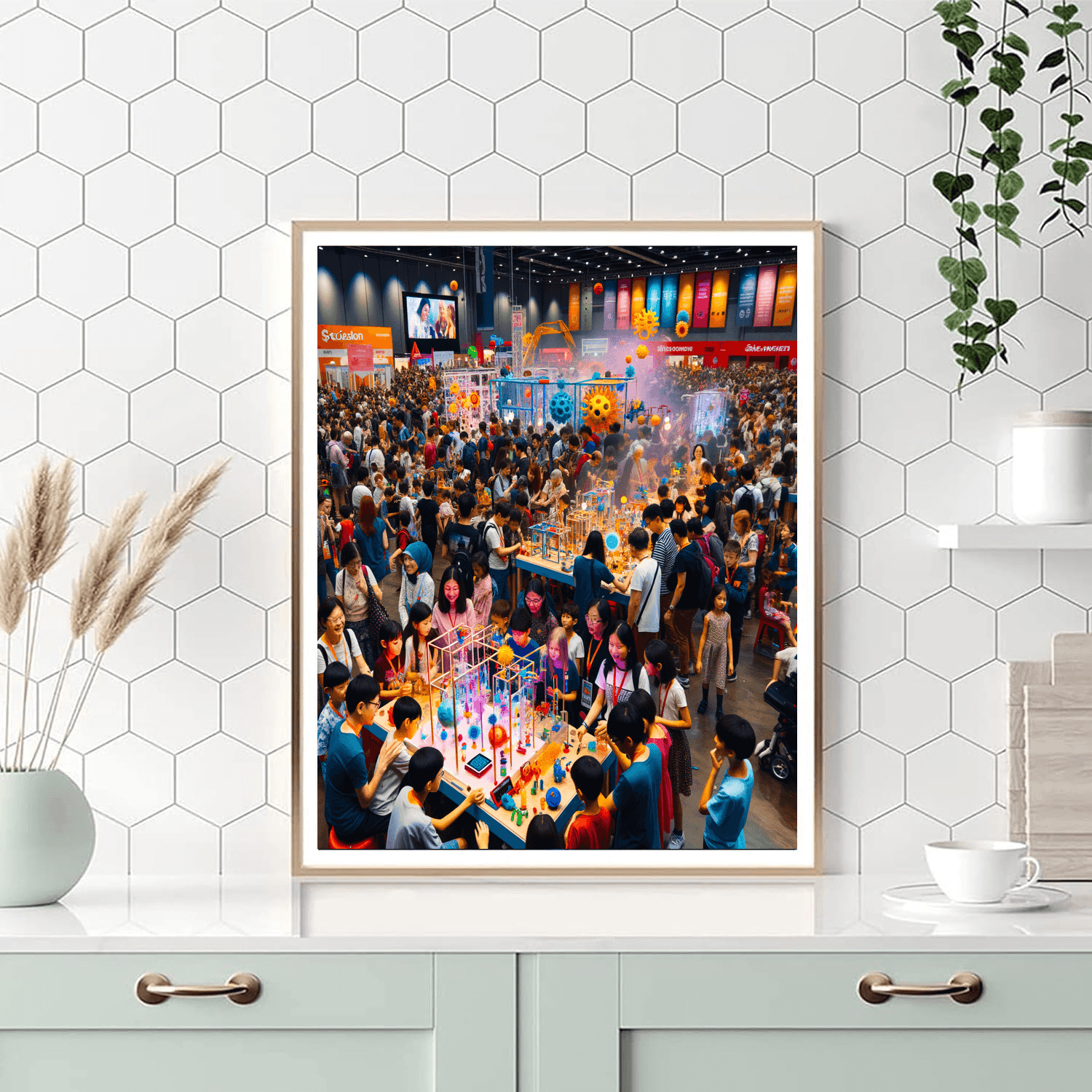 Glasgow Science Festival - Scotland Paint By Number