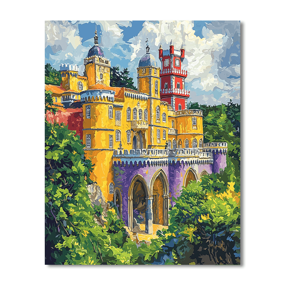 Pena Palace - Sintra Paint By Numbers