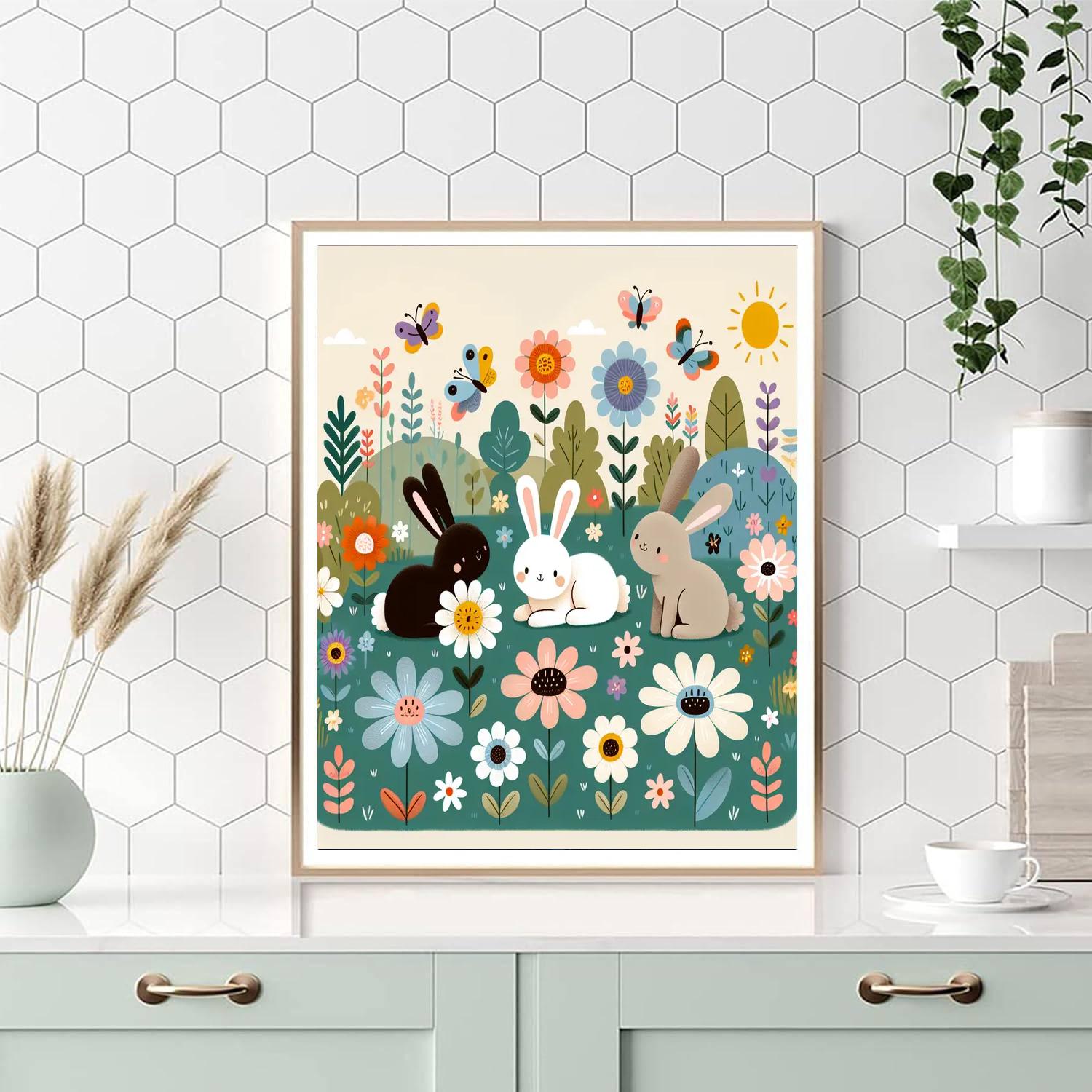 Serene Garden Stroll Paint By Numbers Art