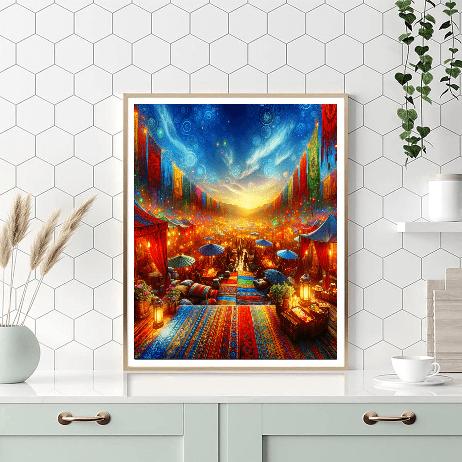 Bohemian Dreamscape Paint By Numbers Kits