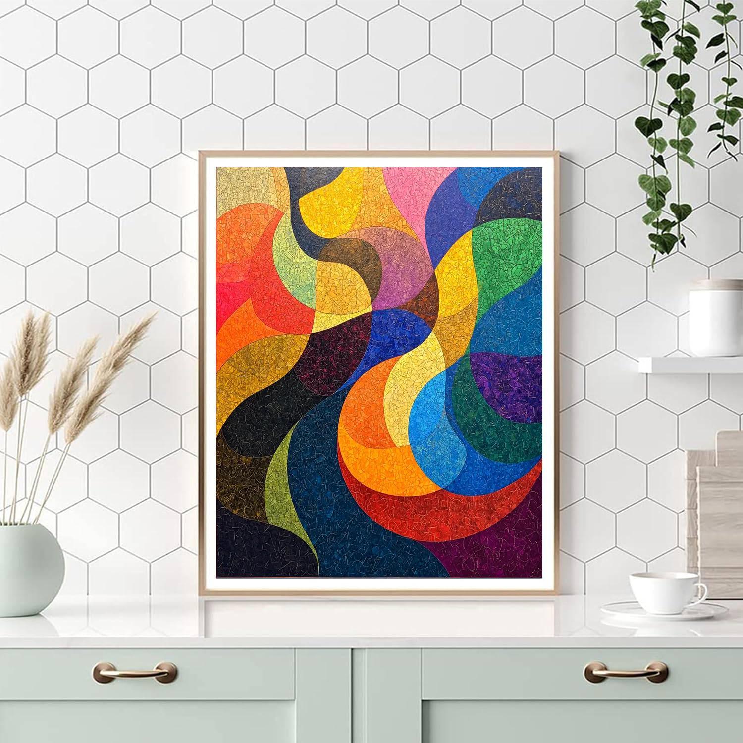 Gustav Klimt Inspired Infinite Journey  Paint By Numbers Art