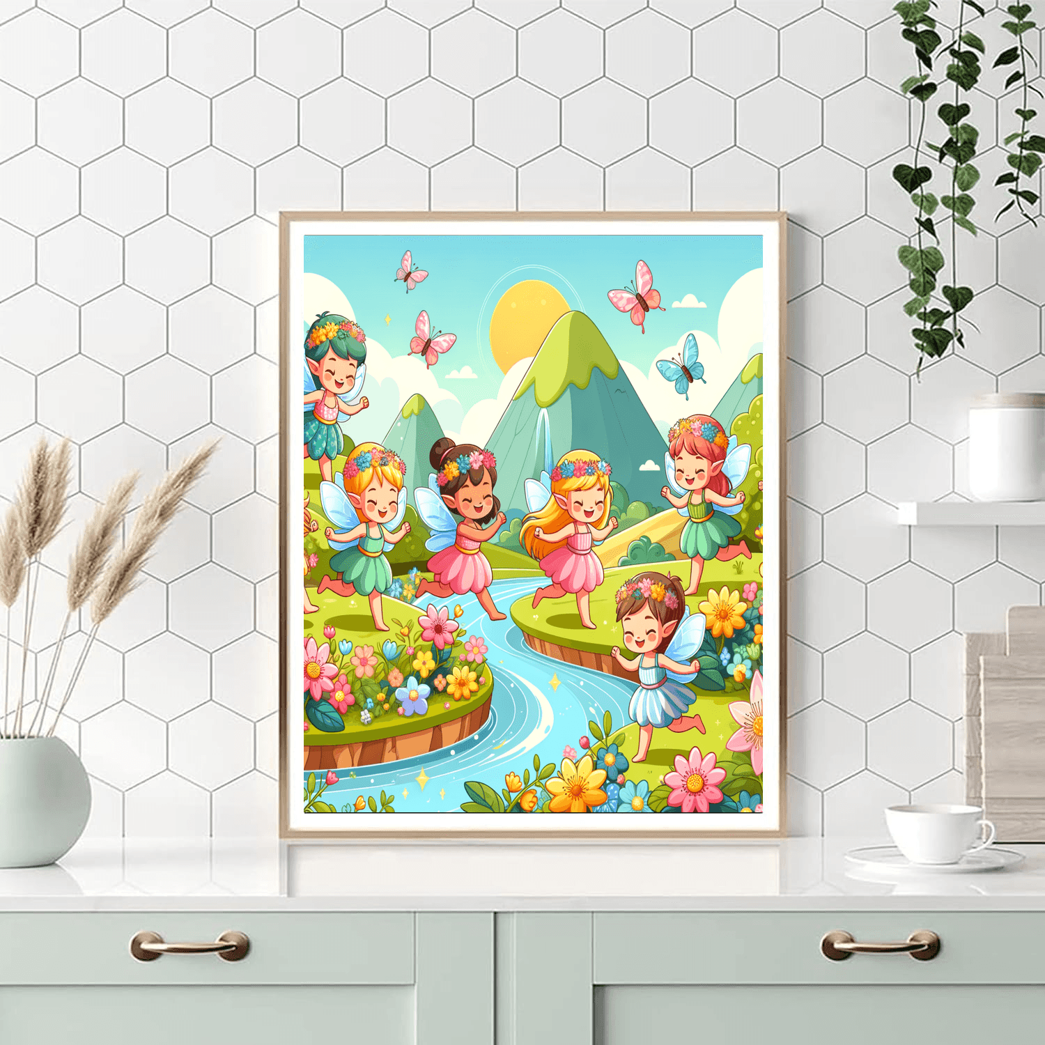 Whimsical Fairy Kingdom Paint By Numbers Kits