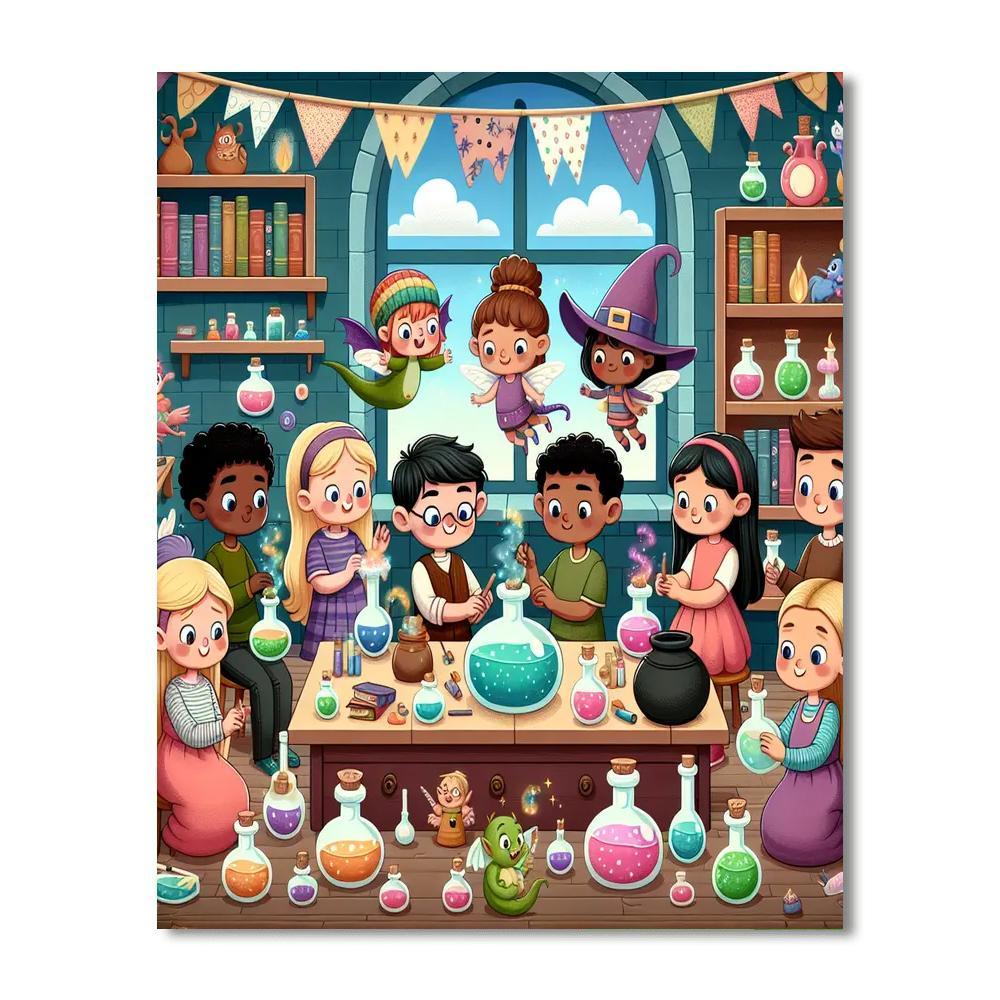 Magic Potion Class Paint By Numbers Kits