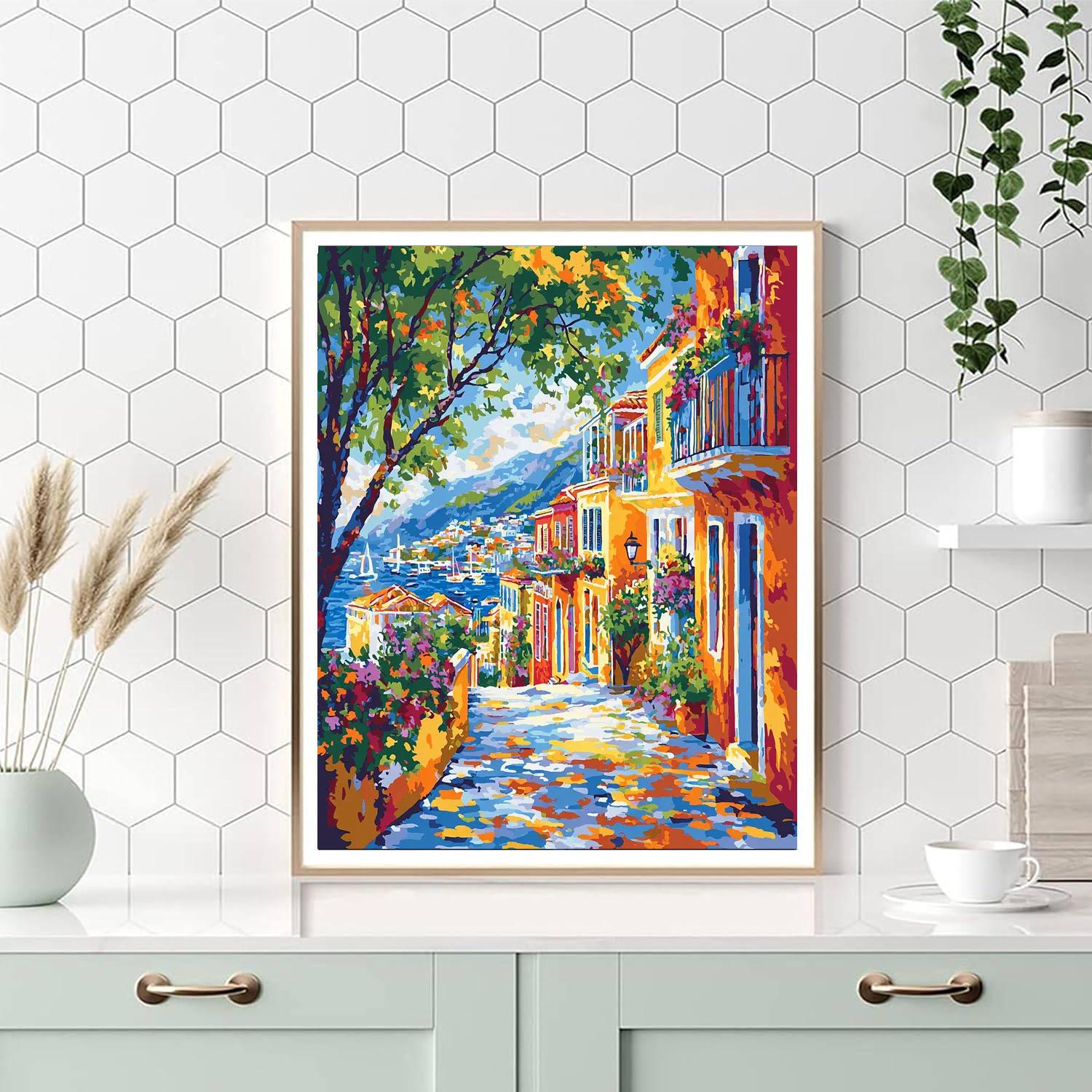 Kite-flying Fun Paint By Numbers