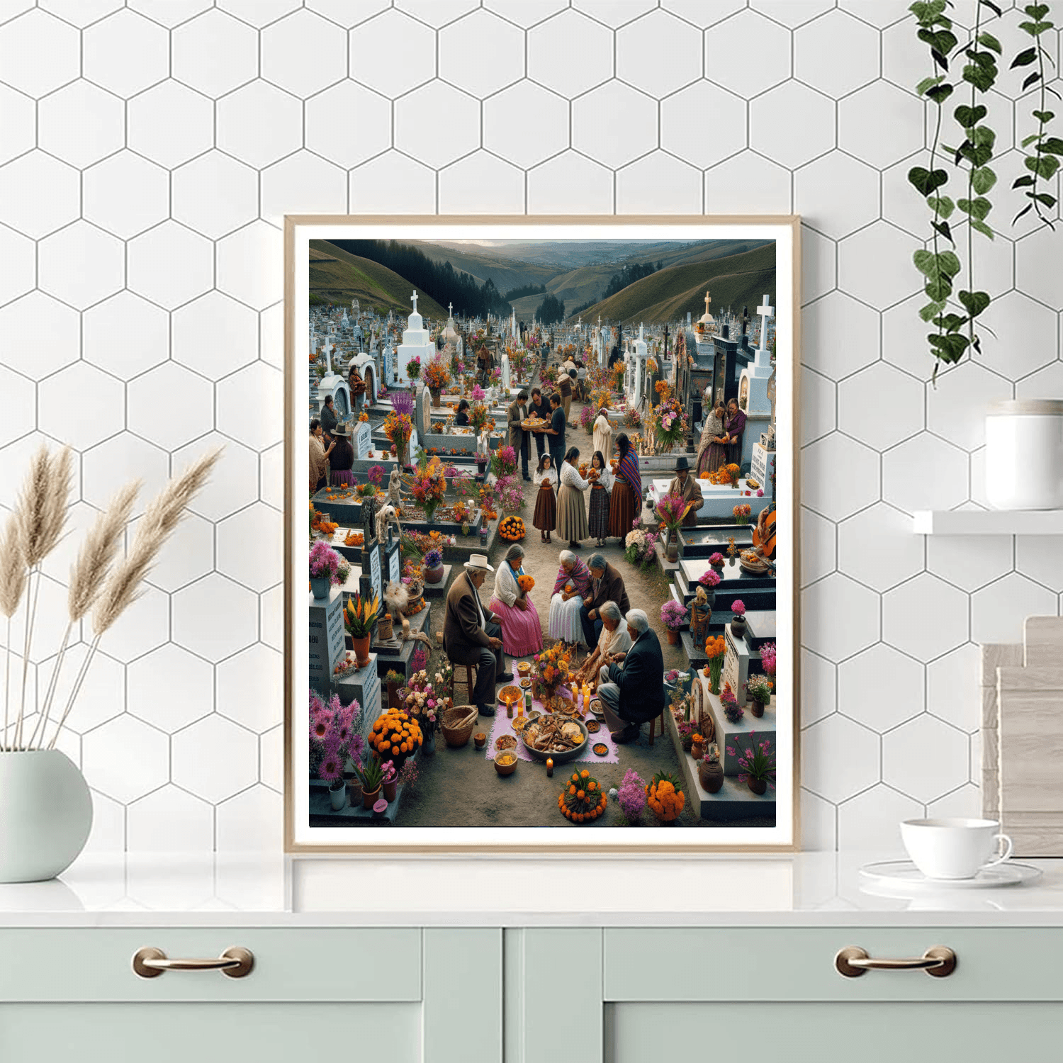 Día De Muertos - Ecuador DIY Paint By Numbers