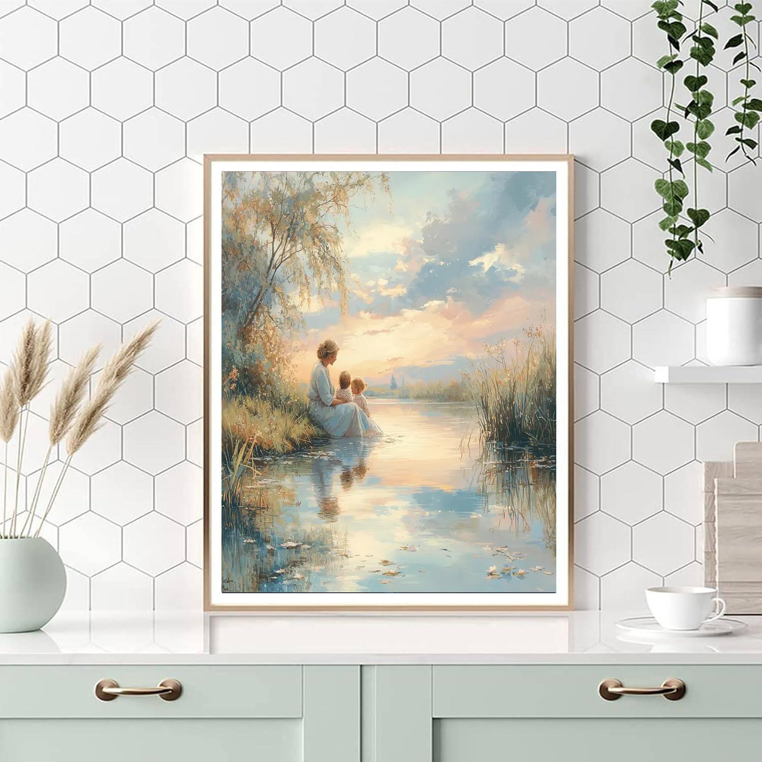 Heartfelt Reflection Paint By Numbers Kits