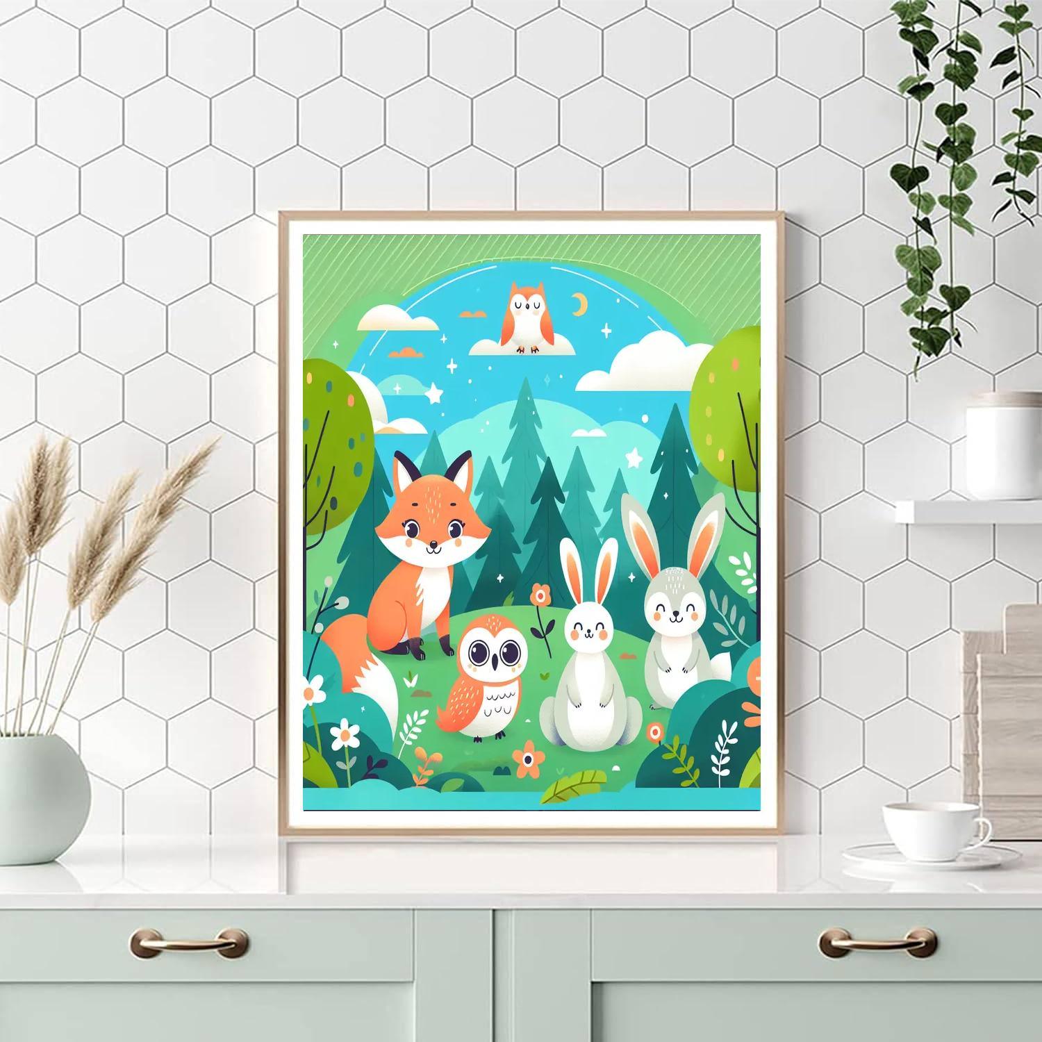 Fairytale Forest Magic Numbered Painting Kits