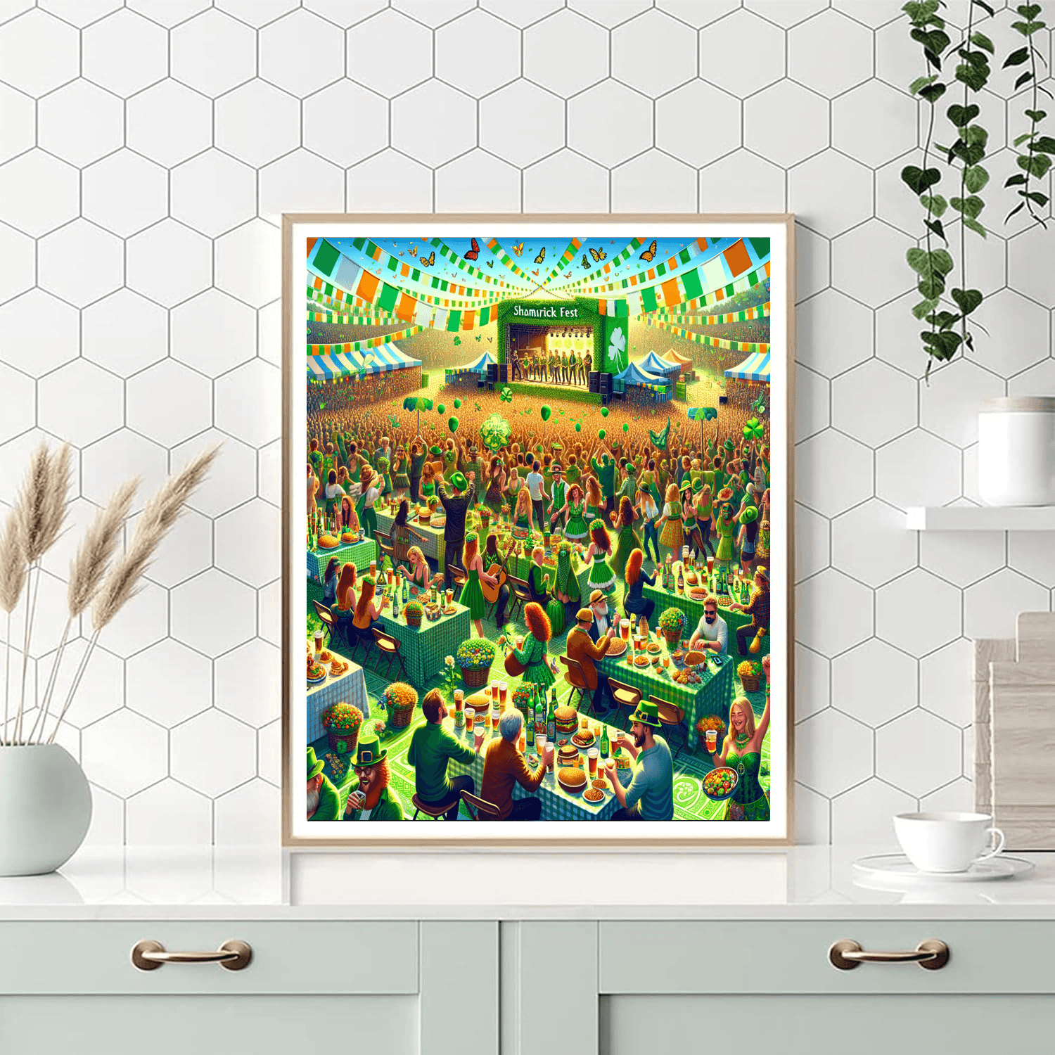 Shamrock Fest - Washington D.c. Paint By Numbers