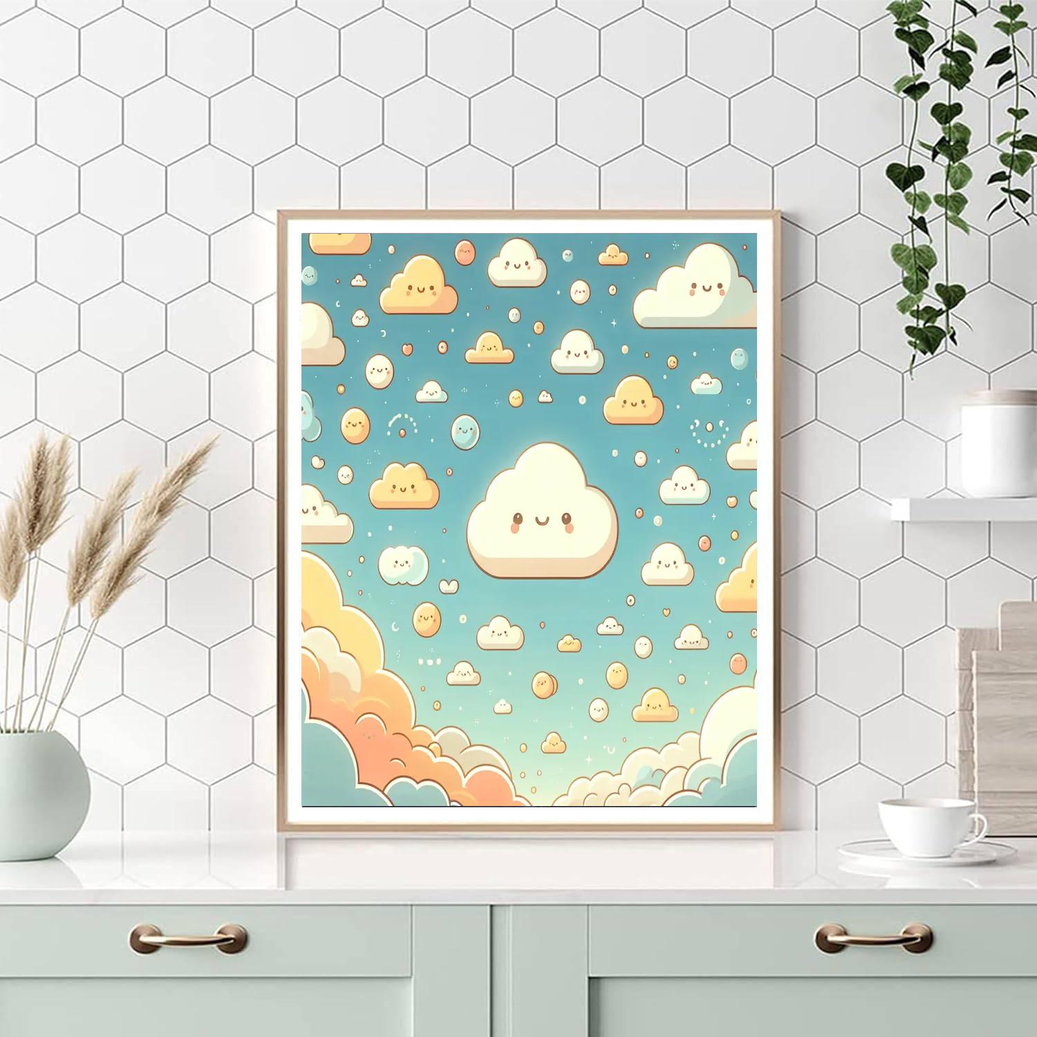 Cloudland Dreams Painting Number Kit