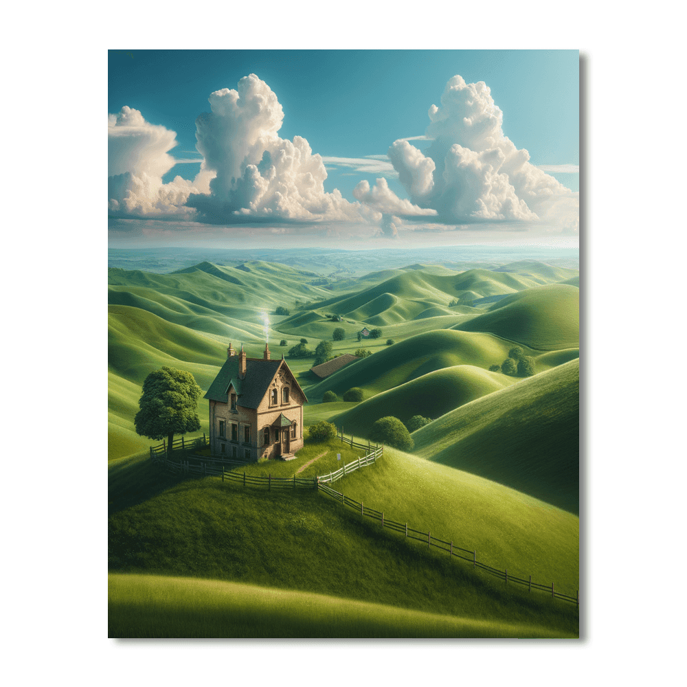 Idyllic Countryside Paint By Number