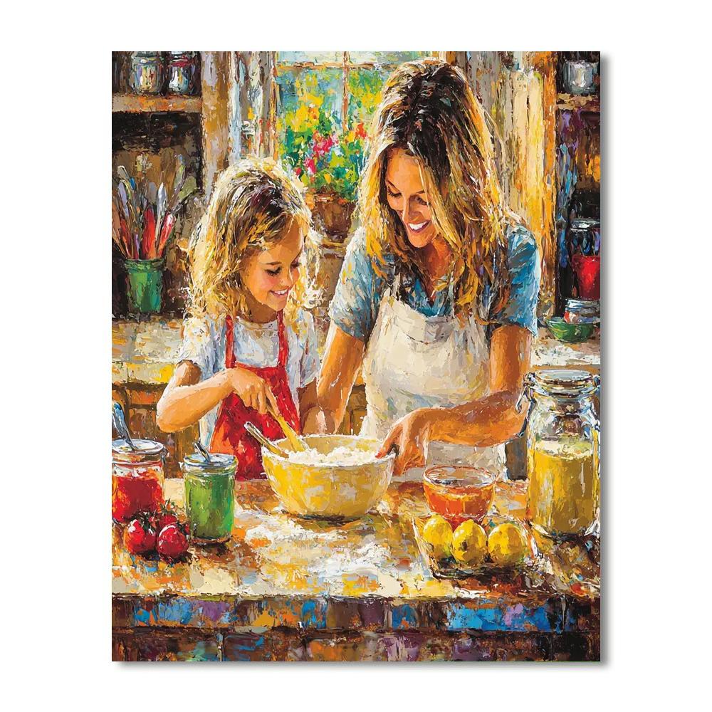 Baking With Love Paint By Numbers Kits