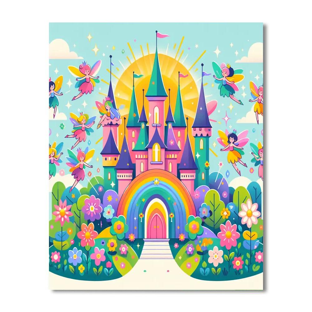 Adventure In A Fairy Kingdom Paint By Numbers Kits