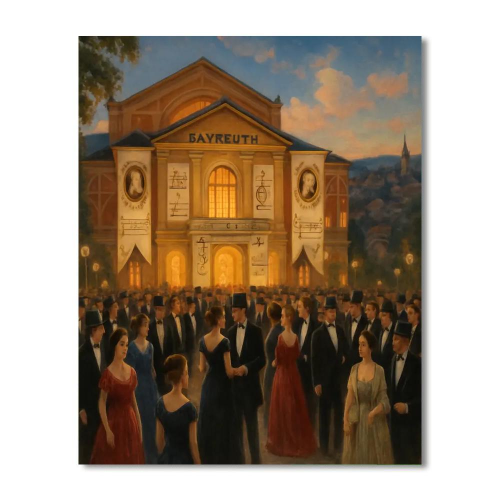 Bayreuth Festival - Bayreuth Paint By Color