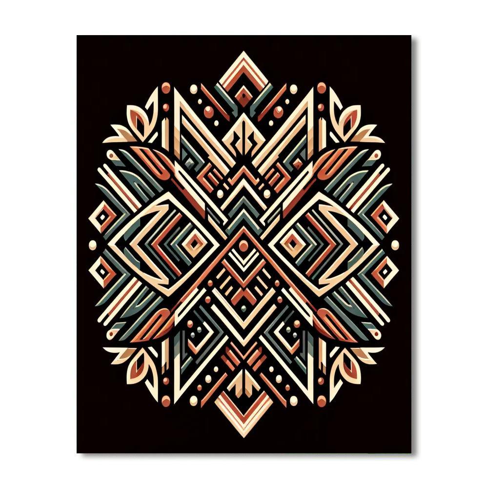 Mystic Tribal Inspirations Paint By Color