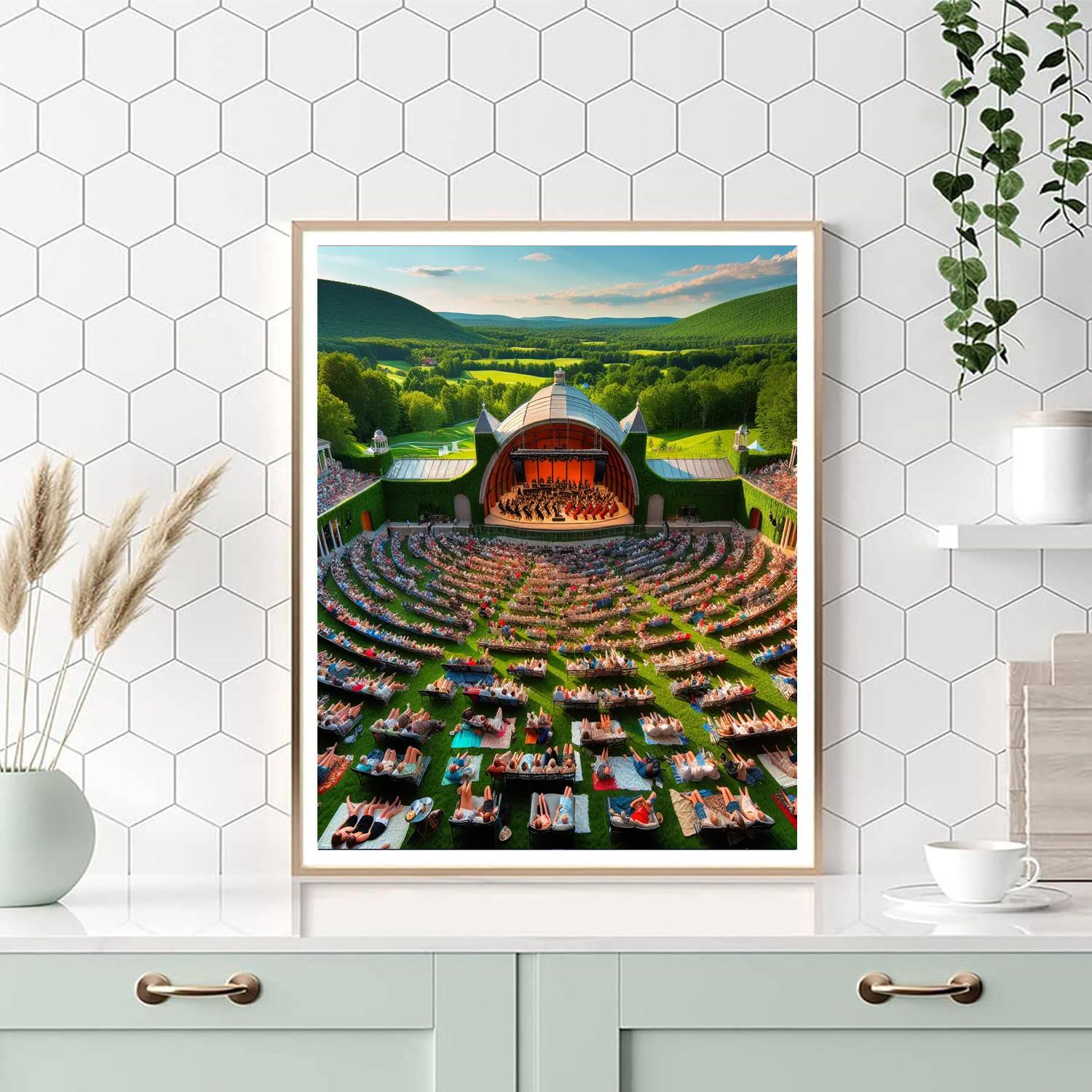 Tanglewood Music Festival - Lenox Paint By Numbers Kits