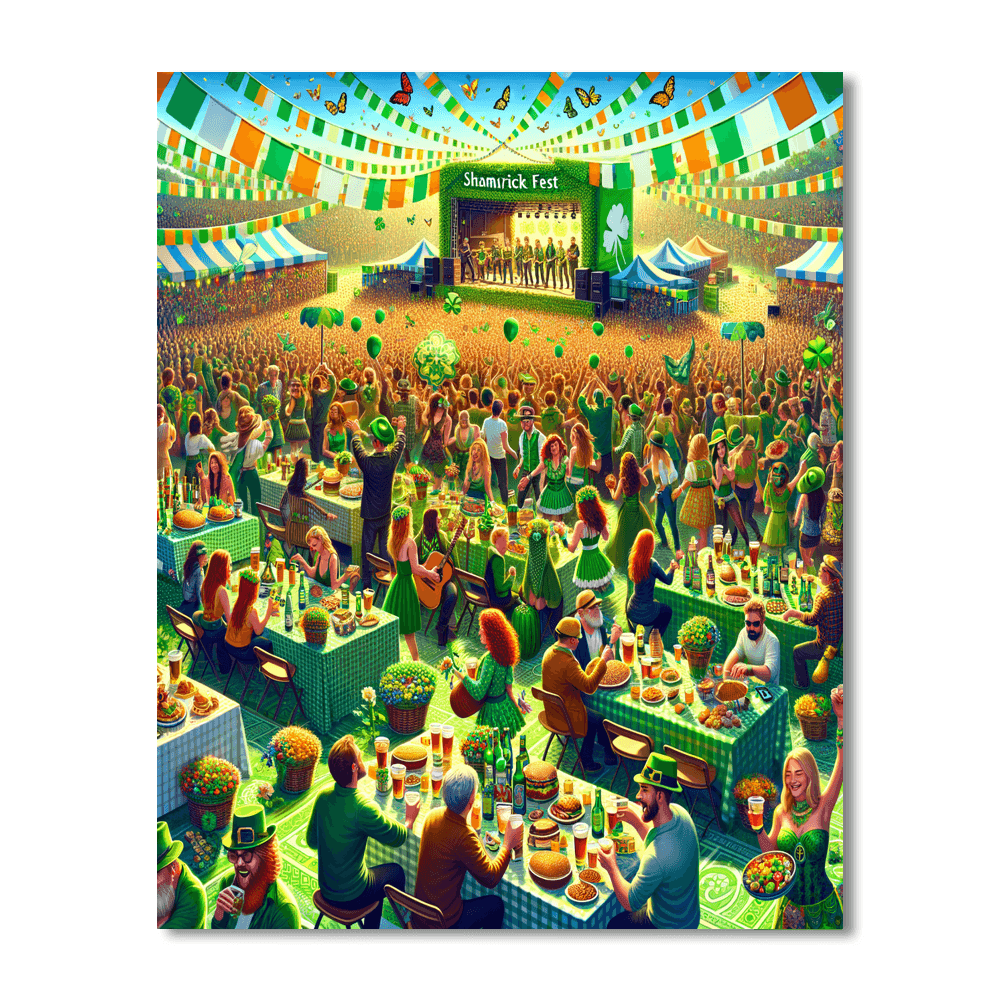 Shamrock Fest - Washington D.c. Paint By Numbers