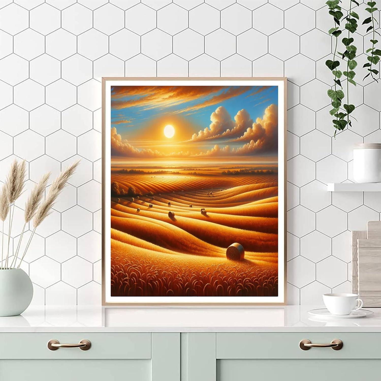 Amber Waves Harmony Paint By Number