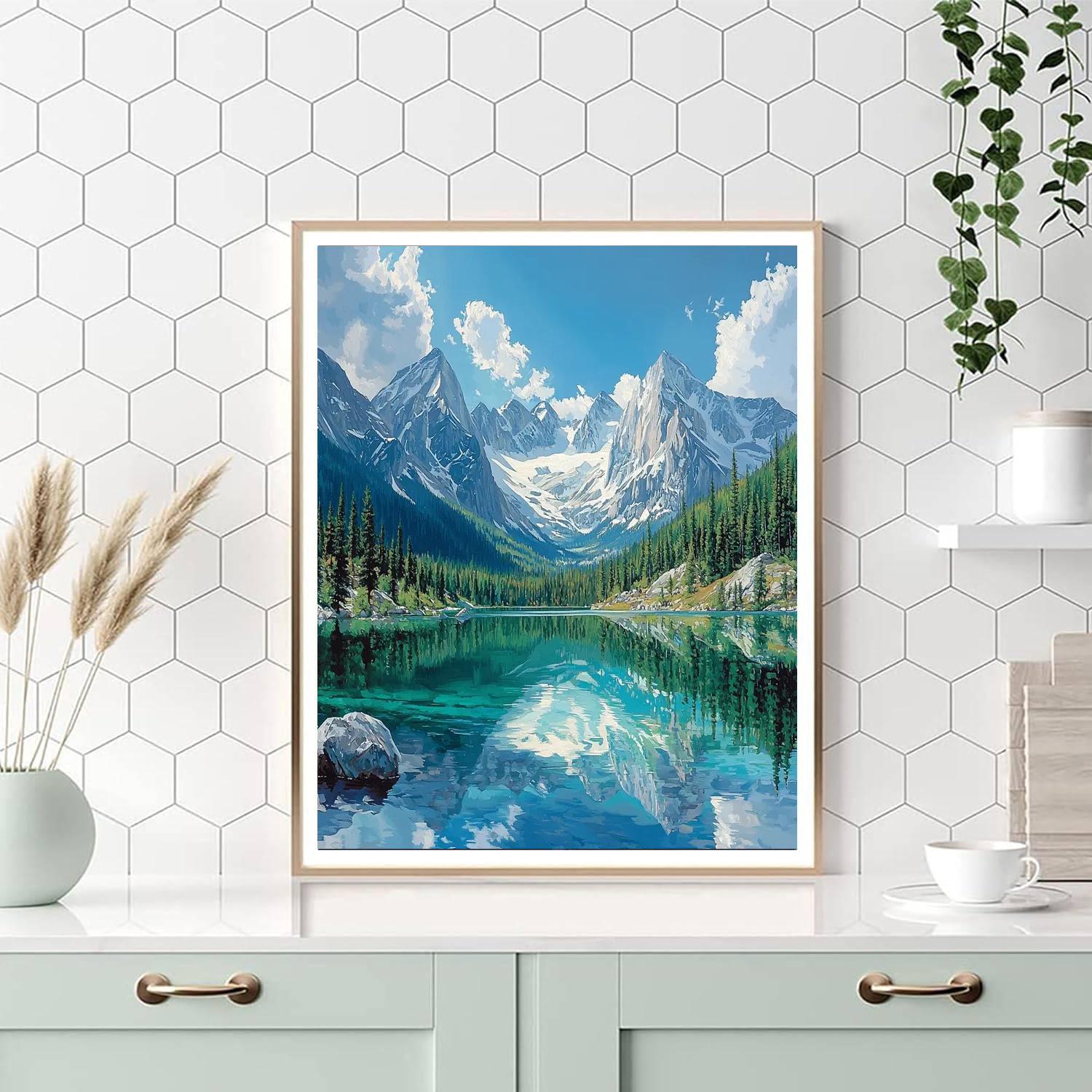 Jasper National Park - Canada Numbered Painting Kits