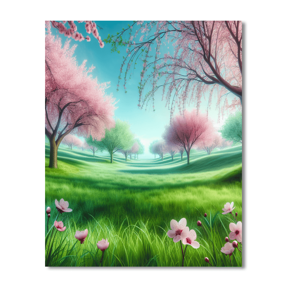 Springtime Serenade Painting By Numbers Kit