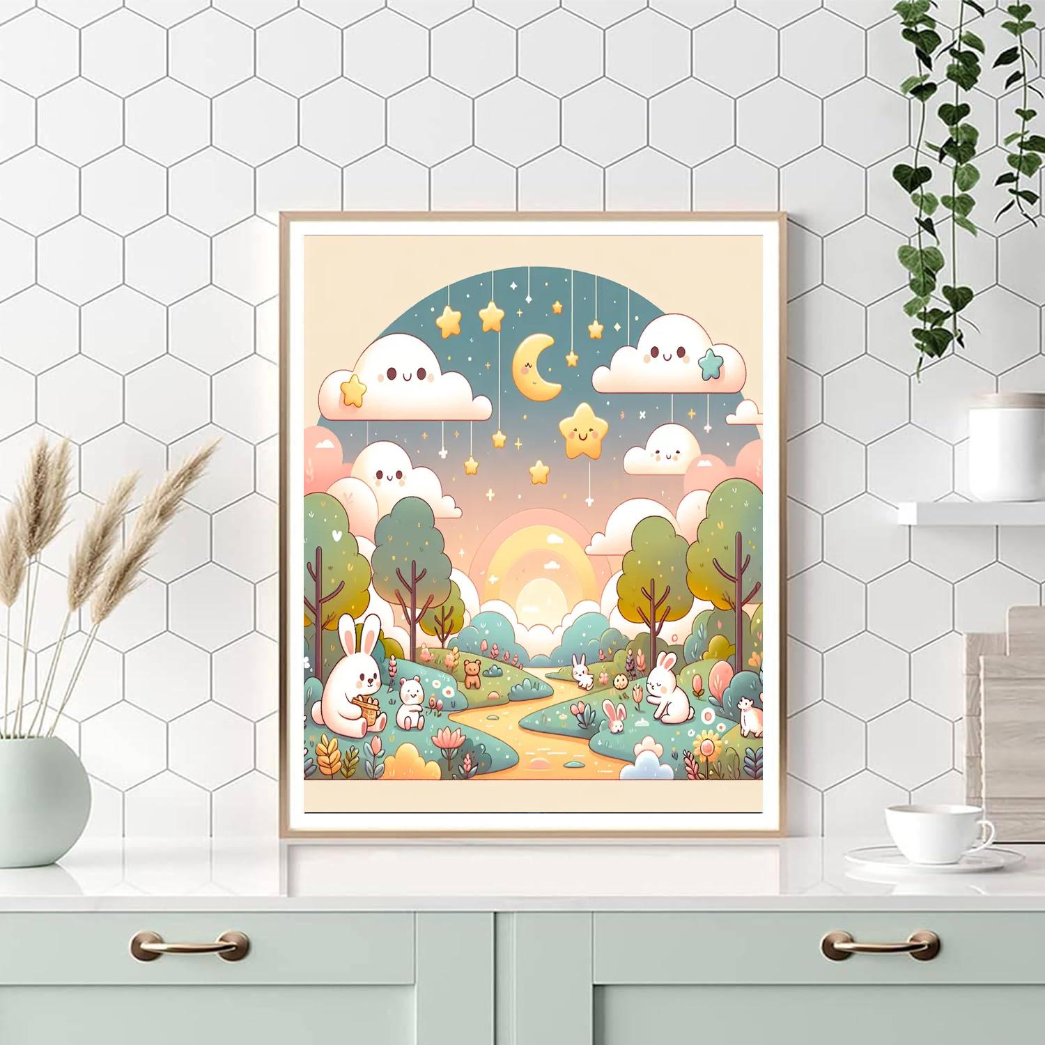 Sweet Dreams Land Painting Number Kit