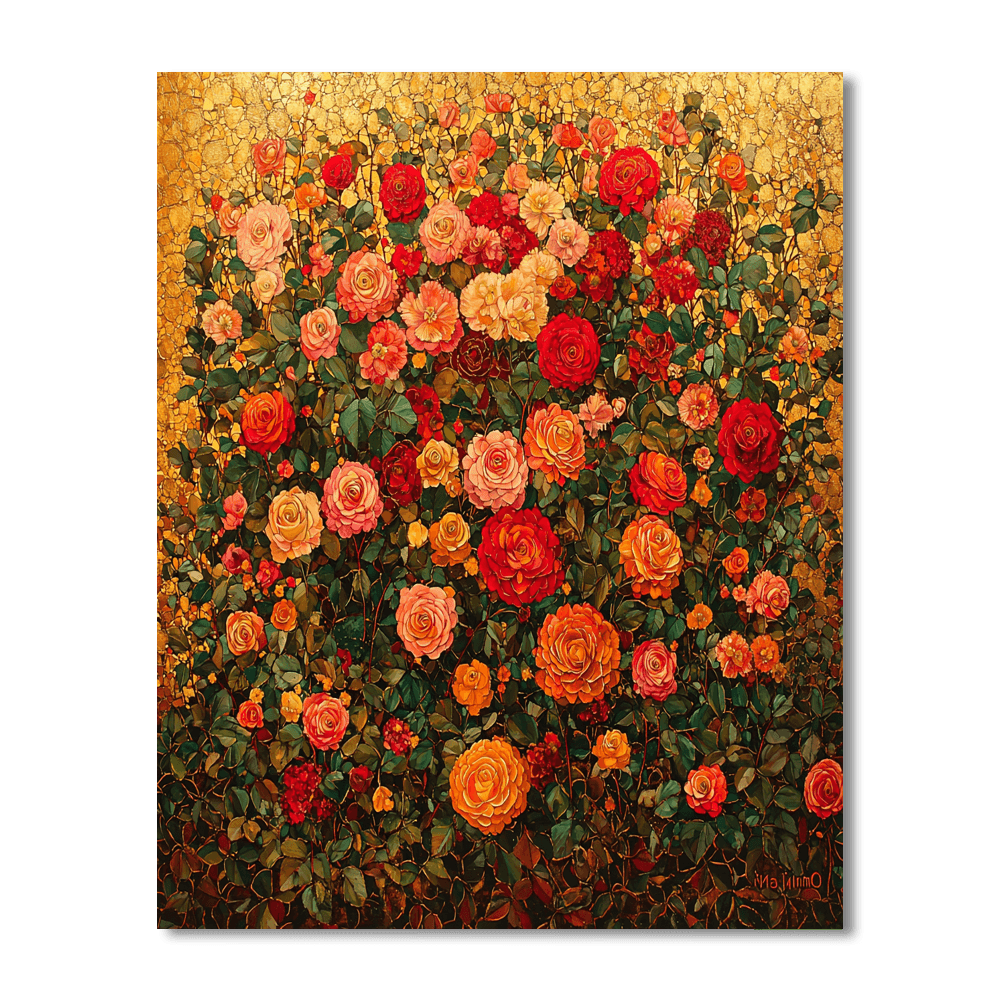 Gustav Klimt Inspired Budding Dreams  Paint By Numbers Kits