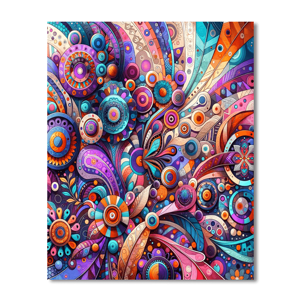 Bohemian Dreams DIY Paint By Numbers