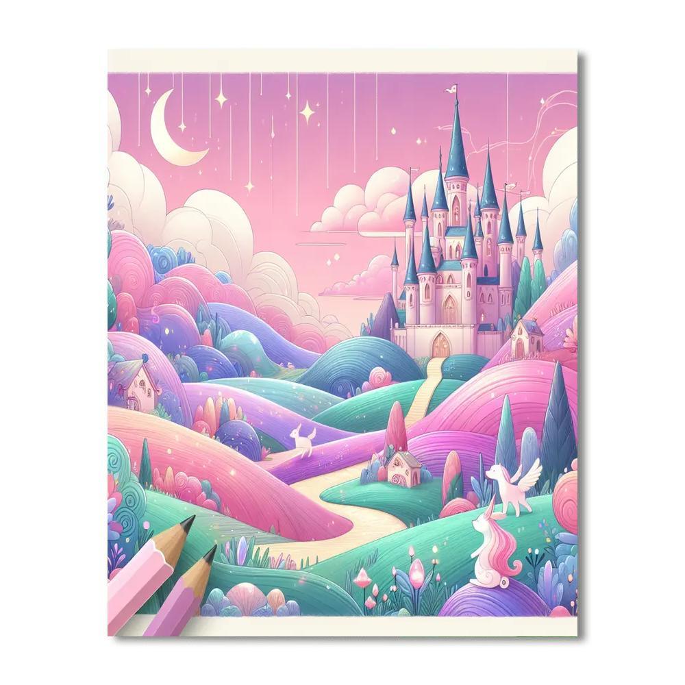 Enchanted Fairytale Journey Numbered Painting Kits