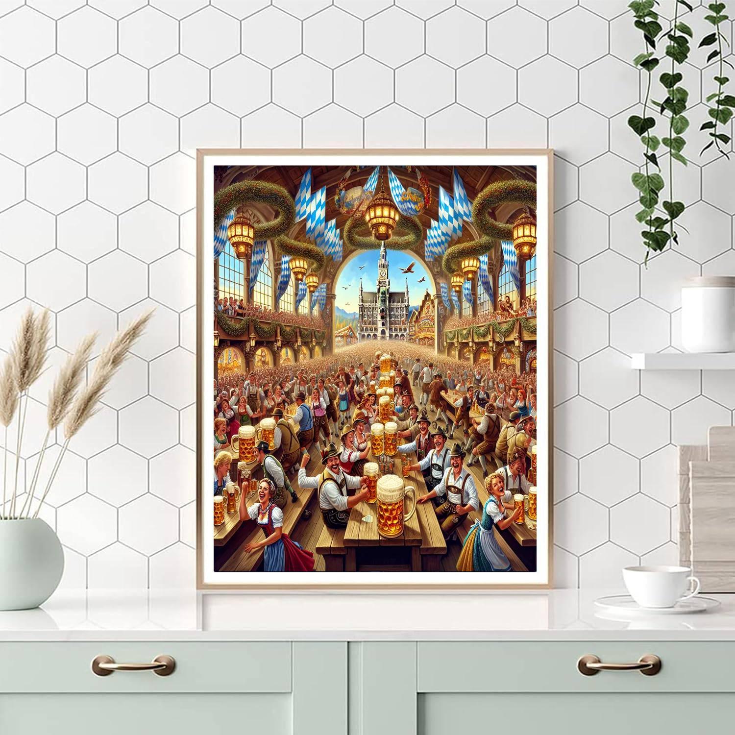 Oktoberfest - Munich - Germany Numbered Painting Kits