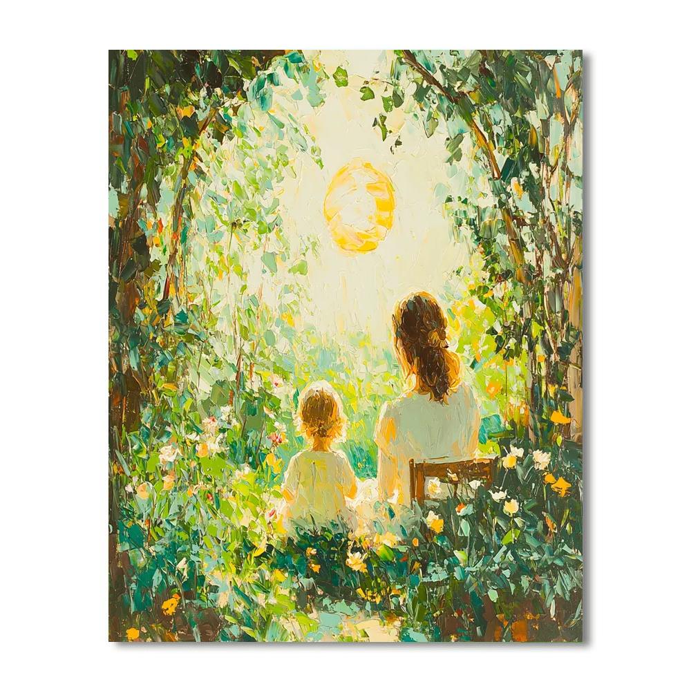 Sunlit Afternoon Bonding Paint By Numbers