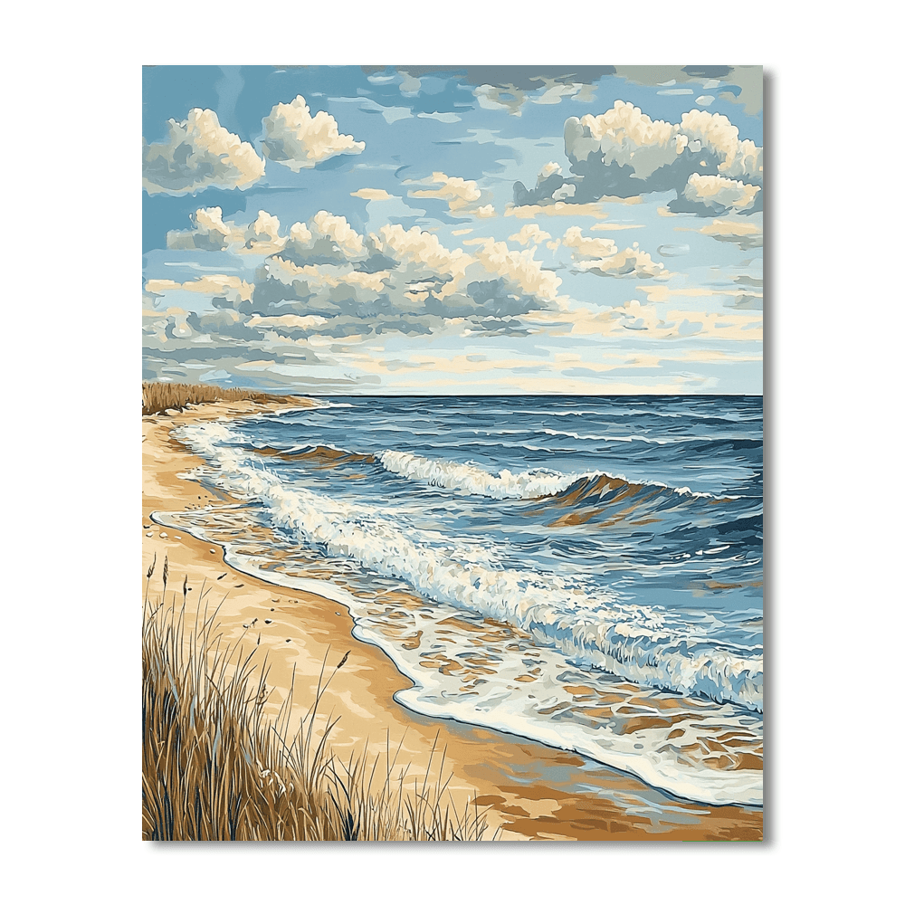 Winslow Homer Inspired Timeless Beach Escape  Paint By Numbers Kits