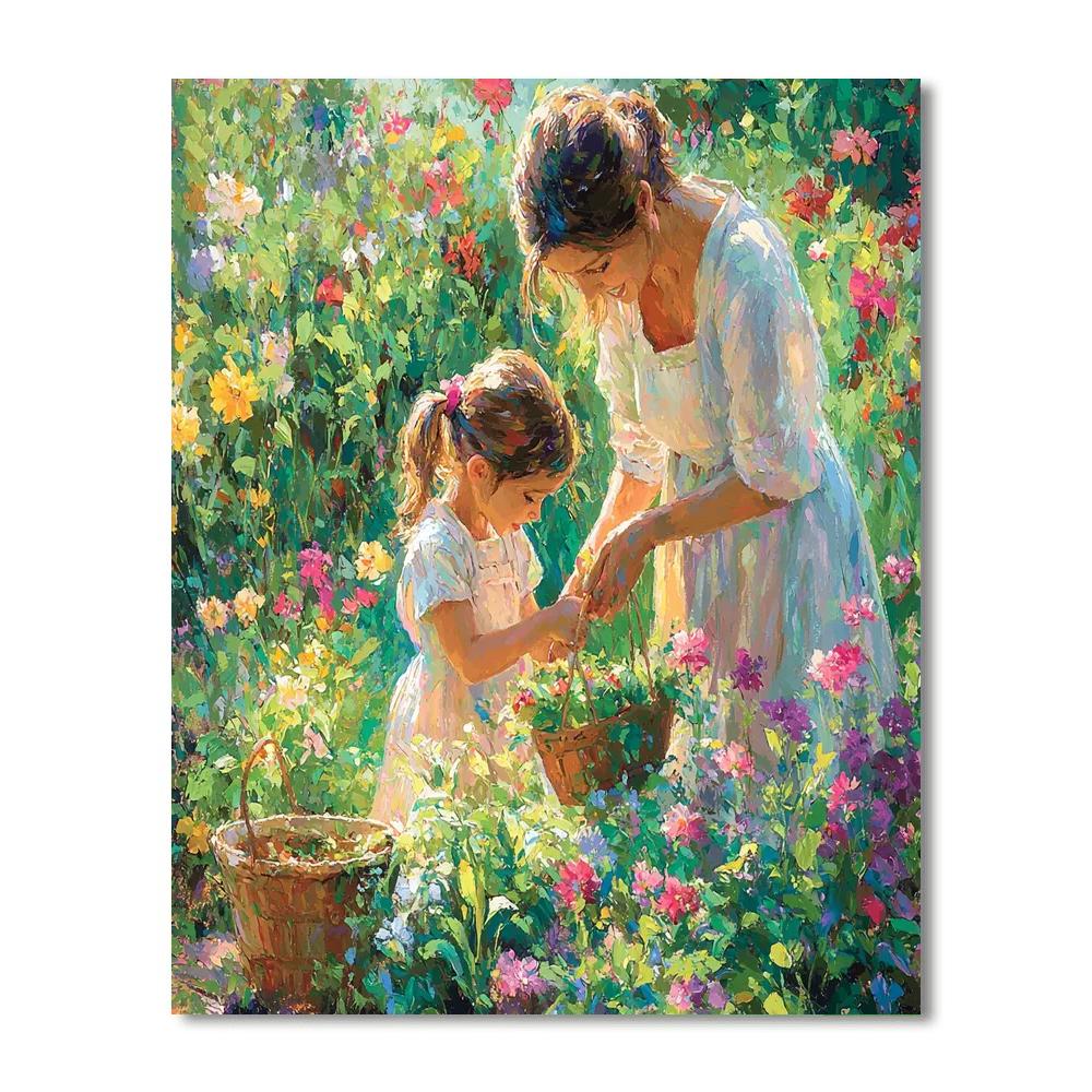 Mommy’s Little Gardener Paint By Color