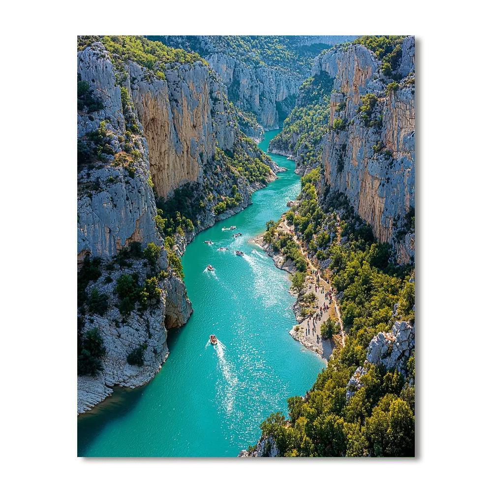 Gorges Du Verdon - France Paint By Number
