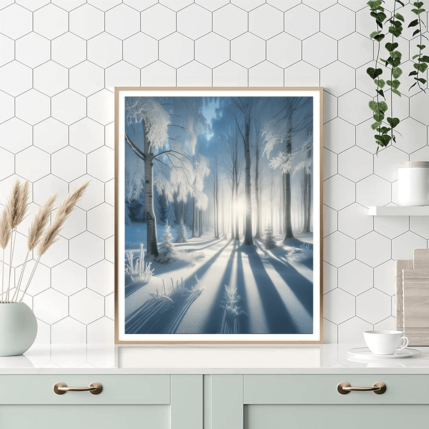 Frosty Morning Charm Paint By Numbers Kits