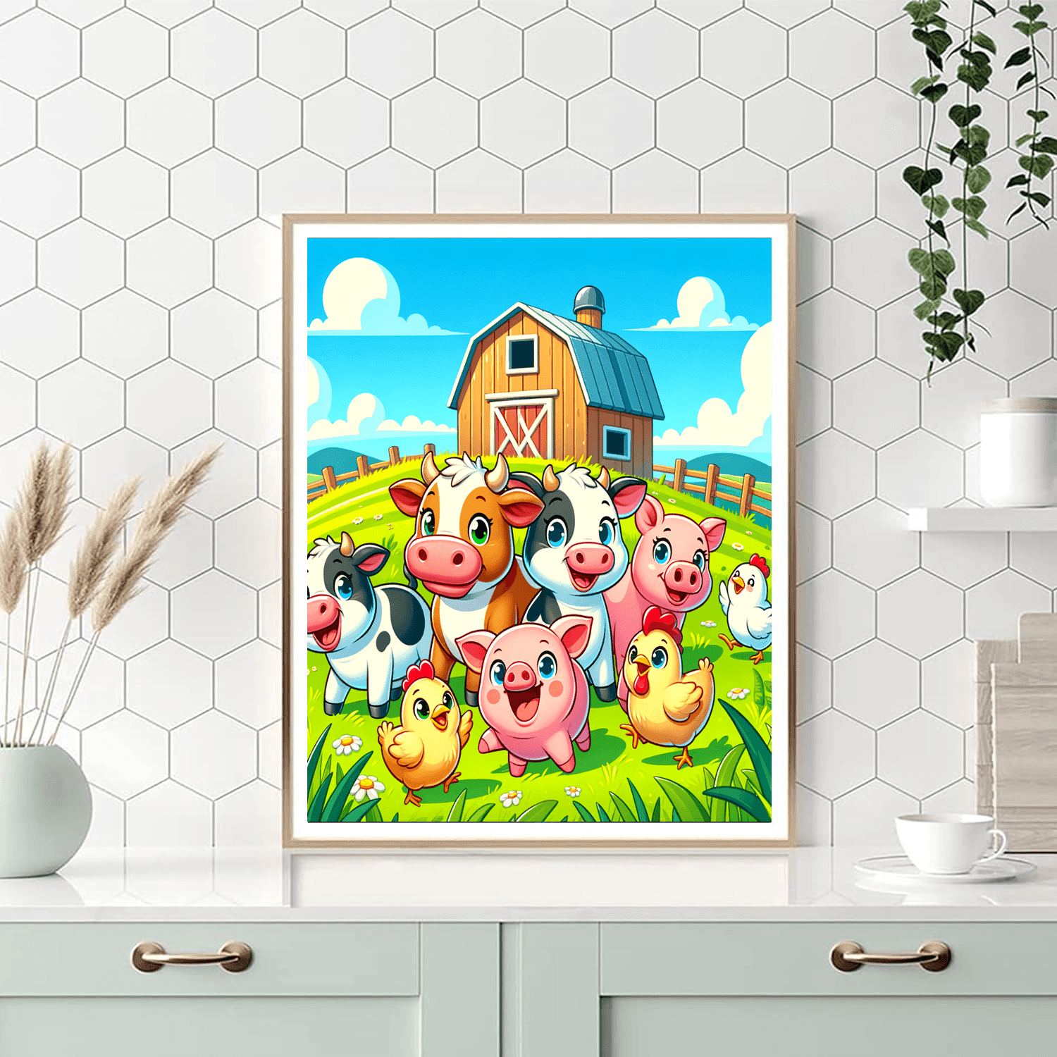 Adventures On The Farm Paint By Color