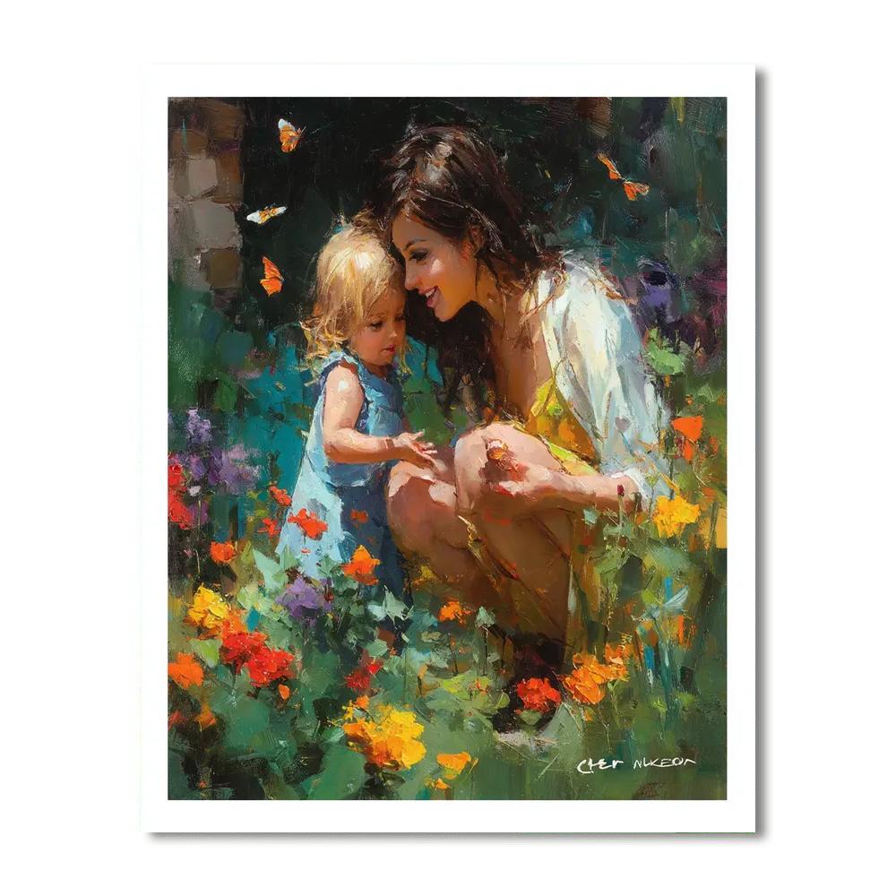 Adventure In The Butterfly Garden Paint By Number