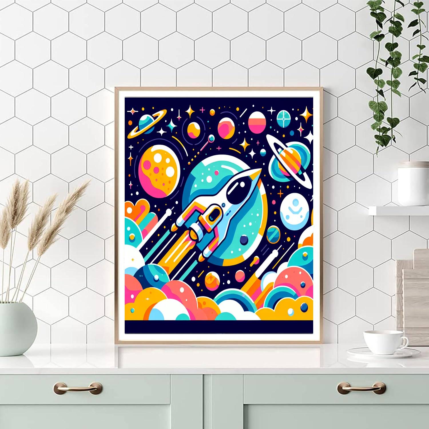 Star Voyage Number Painting