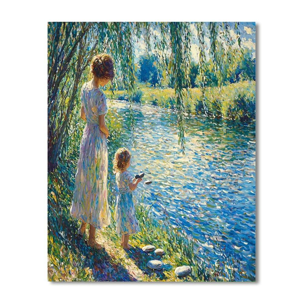 Riverside Ramble Paint By Numbers