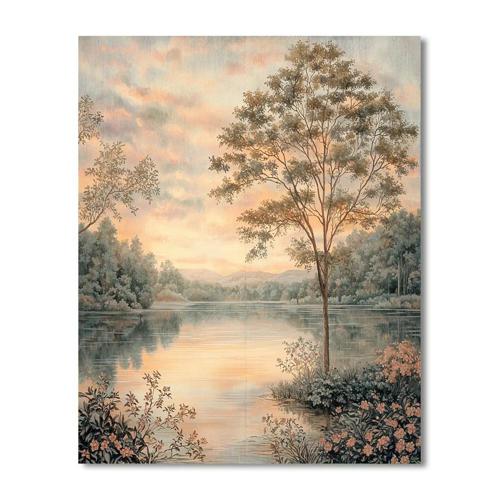 Caravaggio Inspired Solitude In Color  Painting By Numbers Kit