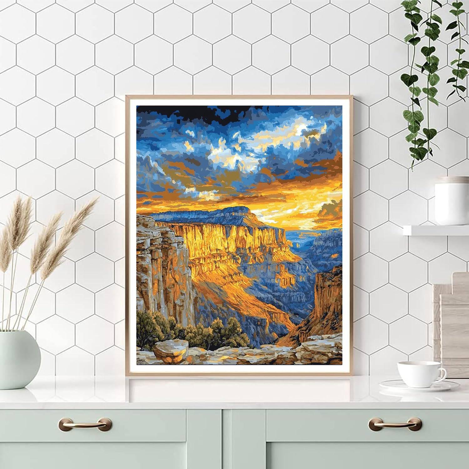 Michelangelo Inspired Majestic Resonance  Paint By Numbers