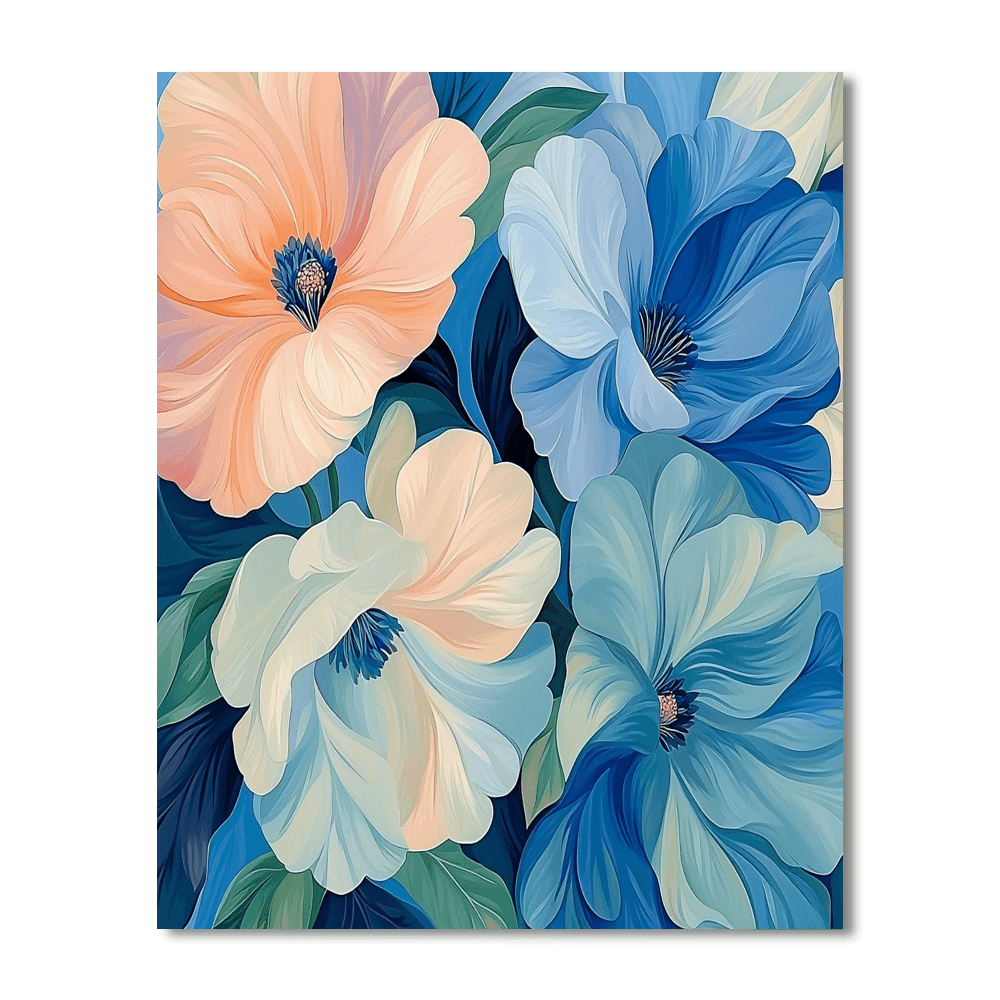 Georgia O'Keeffe Inspired Nature's Palette  Paint By Numbers Art