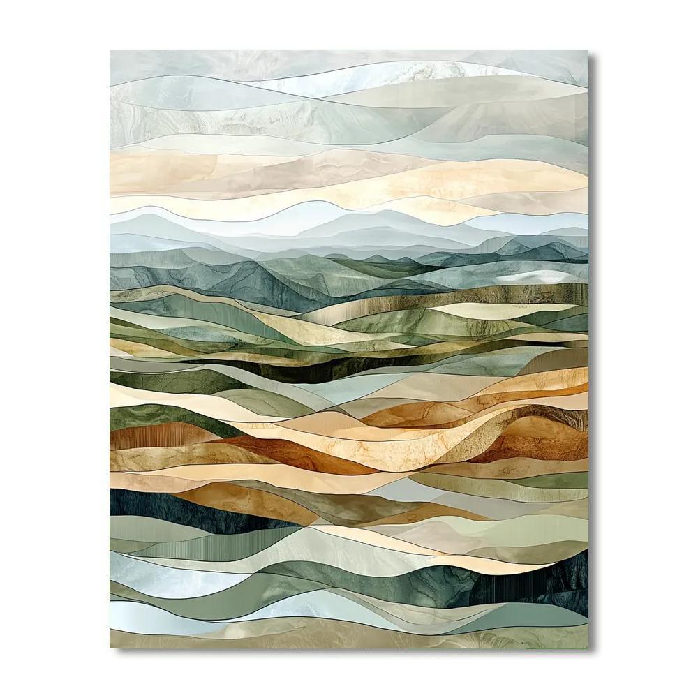 Max Ernst Inspired Echos Of Nature  Painting By Numbers Kit