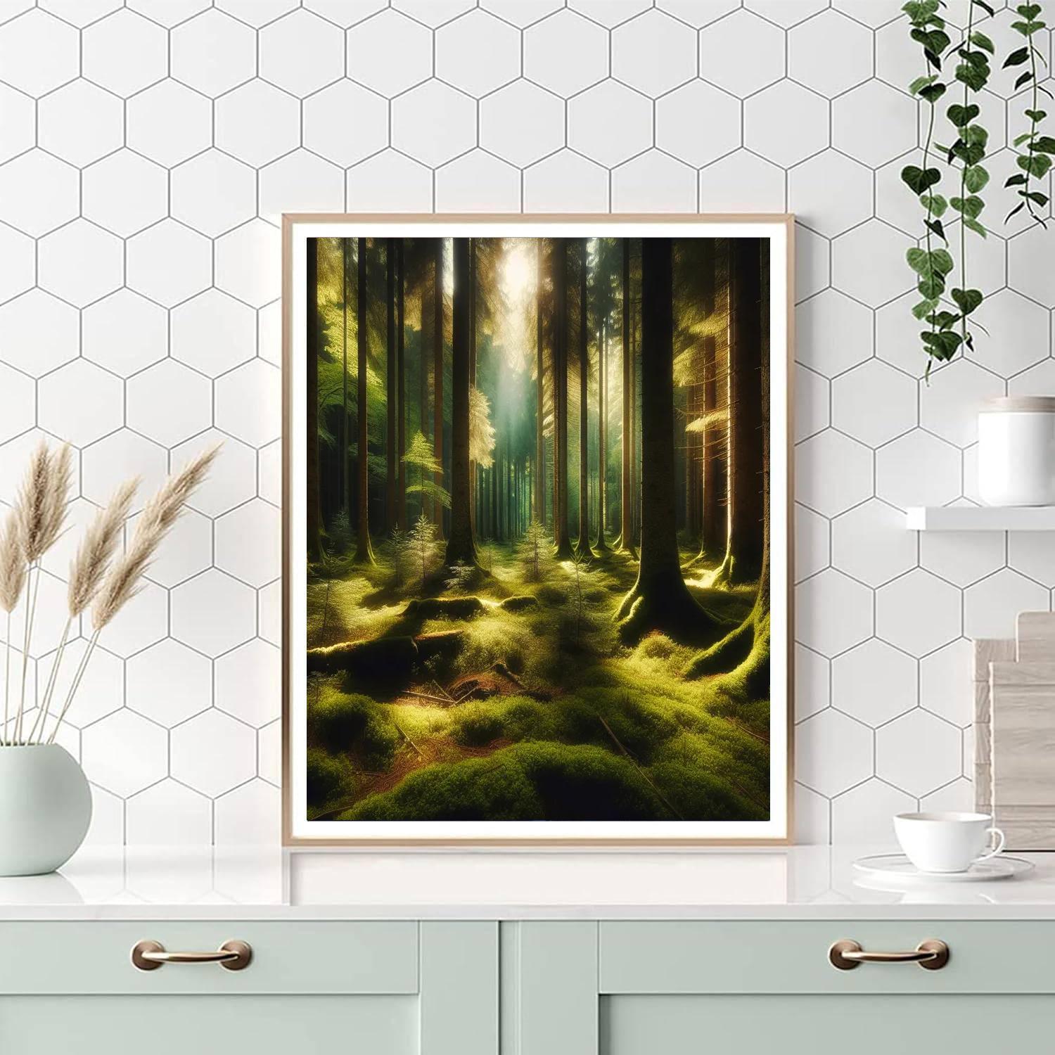 Forest Glade Reverie Paint By Numbers Art