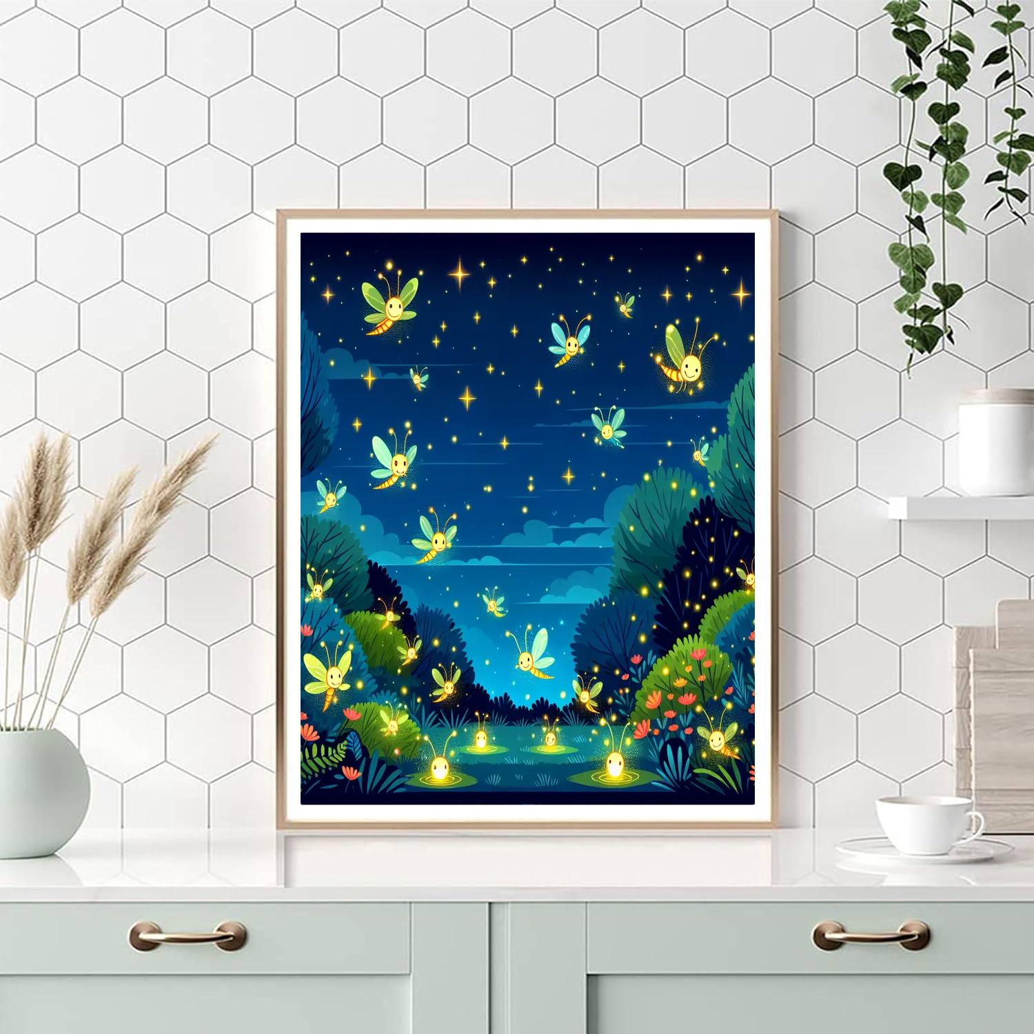 Fantastic Firefly Night Paint By Color