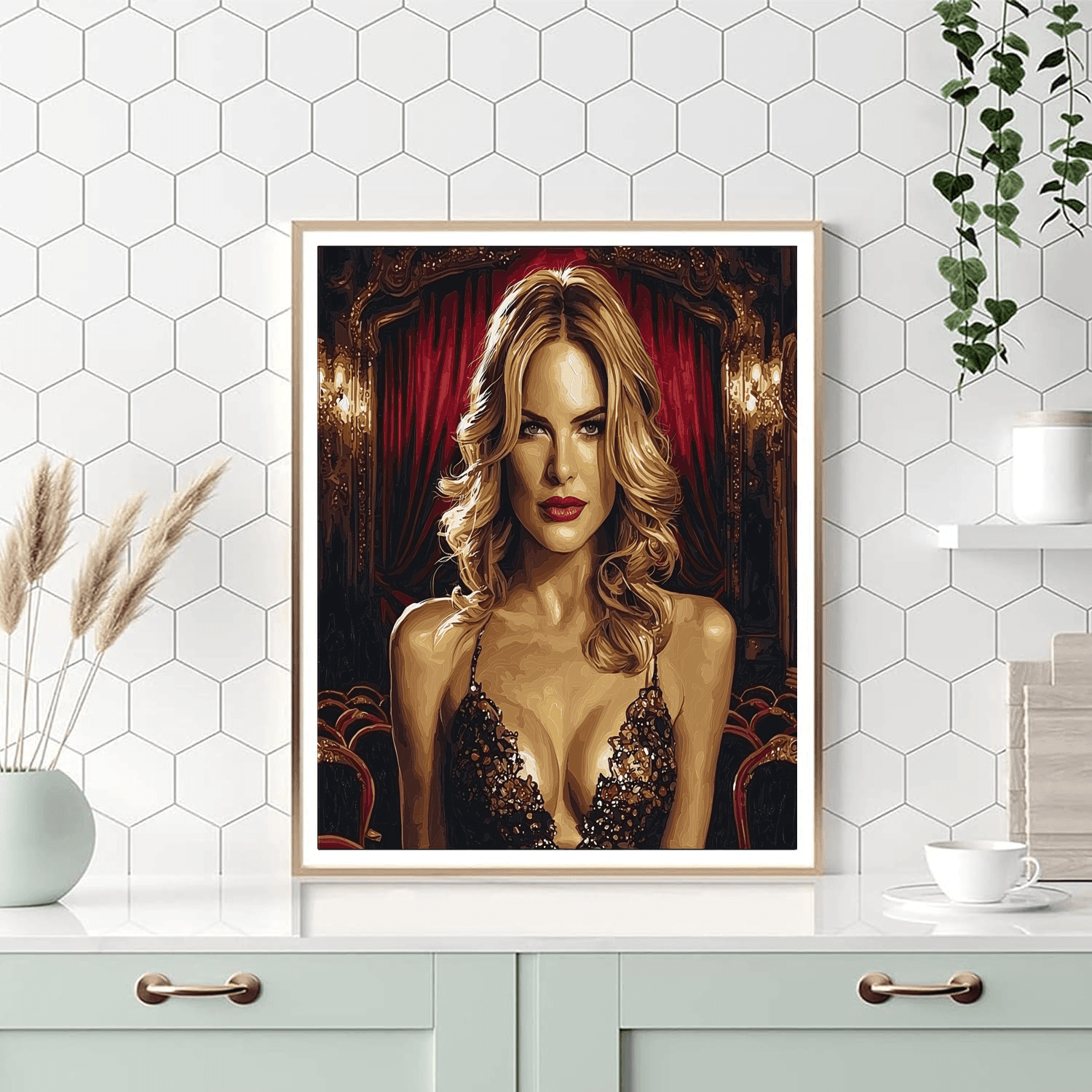 Nicole Kidman: Elegance In The Theatre Of Dreams Paint By Numbers Kits